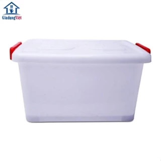 Thùng Nhựa Đa Năng Có bánh xe đẩy size 30L/60L/80L/90L/120L/140L