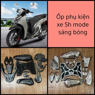 Phụ kiện đồ chơi xe sh mode 2023 2021 2022 ốp trang trí carbon cacbon