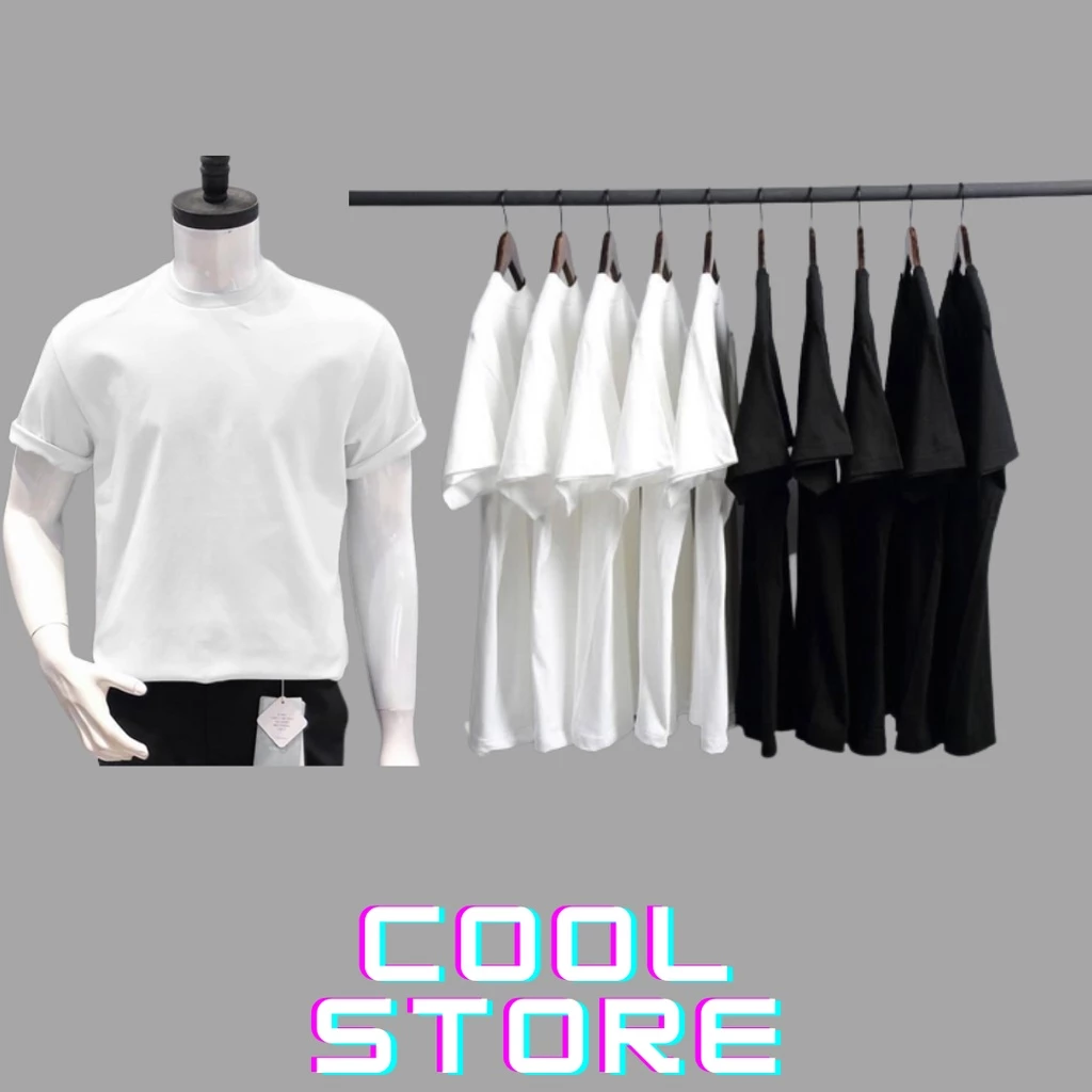 Áo thun nam nữ trơn cổ tròn basic , chất vải cotton 100% co dãn 4 chiêu , hàng chuẩn brand chính hãng COOSTORE