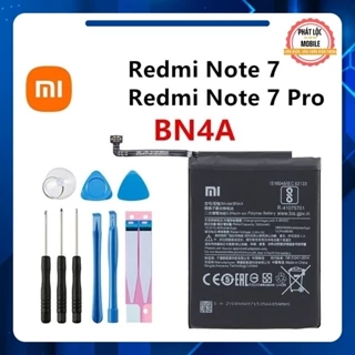 Pin Xiaomi Redmi Note 7/ Note 7 Pro, Mã pin BN4A, Dung lượng 4000mAh, Bảo hành 3 tháng, Tặng kèm bộ tua vít mở máy