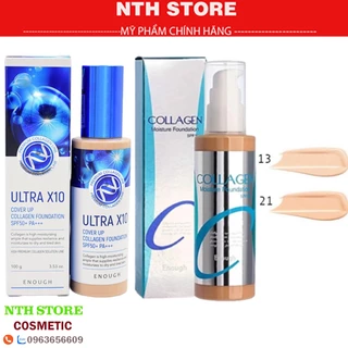 Kem nền Collagen Căng bóng 100ml chính hãng Hàn Quốc makeup phù hợp cho tất cả các loại da