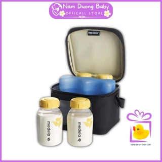 Bộ bảo quản lạnh đá khô Medela Cooler bag - bảo quản sữa cho mẹ và bé