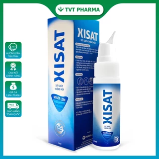 Xịt Mũi Nước Biển Sâu XISAT Ngừa Viêm Sổ Mũi, Viêm Xoang, Viêm Mũi Dị Ứng ( 75ML )