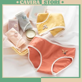 Quần lót nữ Cotton - Quần chip nữ sinh cute Nhật Bản siêu đáng yêu Cavera L765