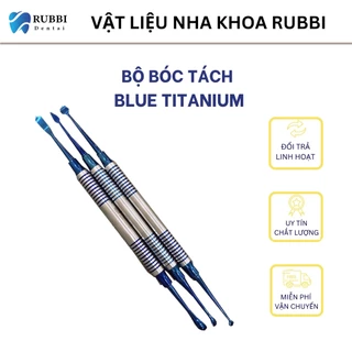 Bộ bóc tách BLUE TITANNIUM thép Đức chuyên dụng cho nha khoa - GERMAN ST