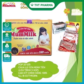 [ CHÍNH HÃNG ] Cốm Lợi Sữa Mummilk Giúp Lợi Sữa Cho Mẹ Bầu Sau Sinh, An Toàn Cho Sức Khỏe ( Hộp 20 Gói )