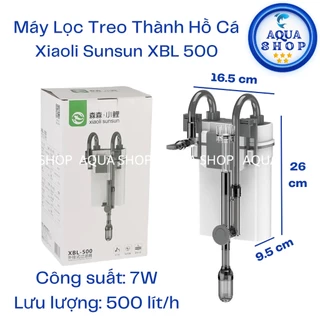 Máy Lọc Treo Xiaoli Sunsun XBL 300-400-500-600 Giúp Loại Bỏ Các Mảnh Vụn Và Chất Thải Cho Chất Lượng Nước Sạch