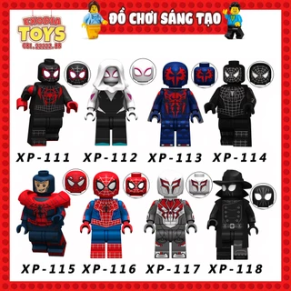 Xếp hình Minifigure siêu anh hùng Spider Man Người Nhện : Vũ Trụ Mới - Đồ Chơi Lắp Ghép Sáng Tạo - KORUIT KT1016