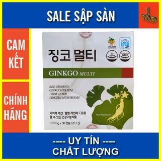 Ginkgo Multi viên uống bổ Não , hộp 30 viên , Hàn Quốc , Top1