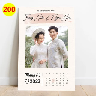 MS 200 - Bảng Welcome trang trí đám cưới