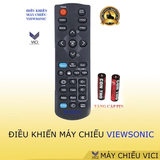 Điều Khiển Máy Chiếu Viewsonic (màu đen) . Hàng Chính Hãng. Bảo Hành 3 Tháng Sản Phẩm