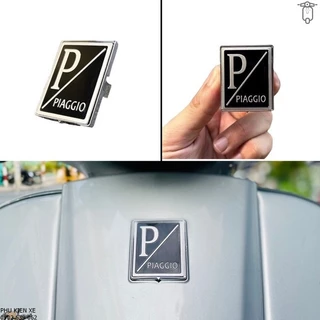 Logo Vespa P Trắng Đen Sang Trọng Kèm Đé