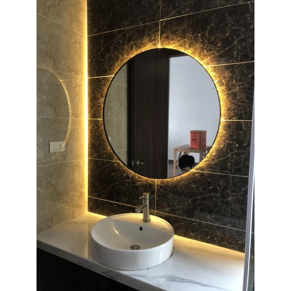 Gương tròn treo tường.Gương bàn trang điểm