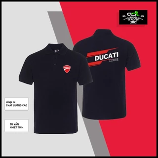 Áo Thun POLO  Ducati Corse Moto Gp Racing Tay Ngắn chất đẹp