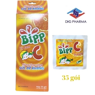 Viên ngậm vitamin c Bipp C vị cam giúp tăng cường sức đề kháng cho cơ thể