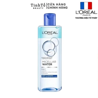 Nước tẩy trang làm sạch - mềm mịn da L'Oreal Paris 3in1 Micellar Water 400ml