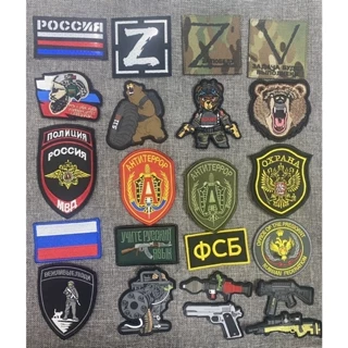 Tập đoàn Nga ngố thích chơi hàng kính mời quý khách lựa tactical patch velcro dạng hook and loop