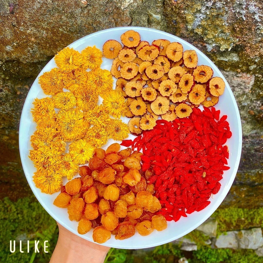 Sét trà hoa cúc dương nhan