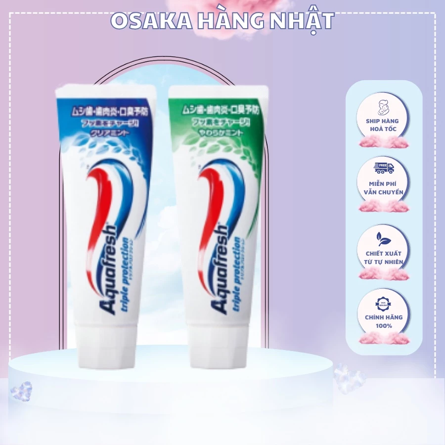 ⚠️FREESHIP⚠️ Kem Đánh Răng Aquafresh 100ml