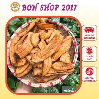 500g chuối sấy mè gừng giòn tan, thơm ngon. đồ ăn vặt