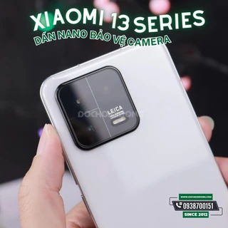 Miếng Dán Bảo Vệ Camera Xiaomi 13 - 13 Pro - 13 Ultra 5G Tăng Cường Lực Chống Vỡ Nguyên Liệu Nhựa Nano Cao Cấp