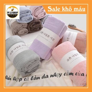 Khăn khăn tắm lớn chất lông cừu cỡ lớn 70x140cm nặng 300g