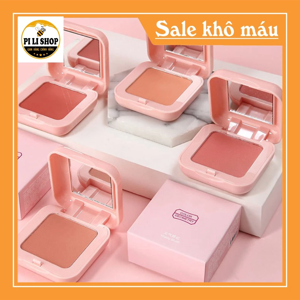 Phấn Đánh Má Hồng Lameila Gốm Vitality Blush Tone Màu Hot Nhất Phong Cách Hàn Quốc