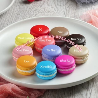 Bánh Macaron trang trí chụp ảnh loại to 5cm (Hàng trưng bày foam mô phỏng)