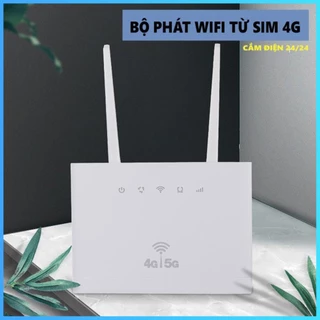 Cục phát wifi từ sim 4G, bộ phát wifi 4G 5G CPE TU909 có 3 cổng WAN/LAN, 2 ăng ten (SIÊU RẺ)