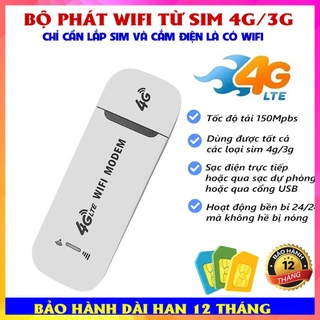 Cục phát wifi từ sim 4G, USB MODEM, USB wifi lắp sim 4G tiện lợi khi lắp trên ô tô (XẢ KHO)