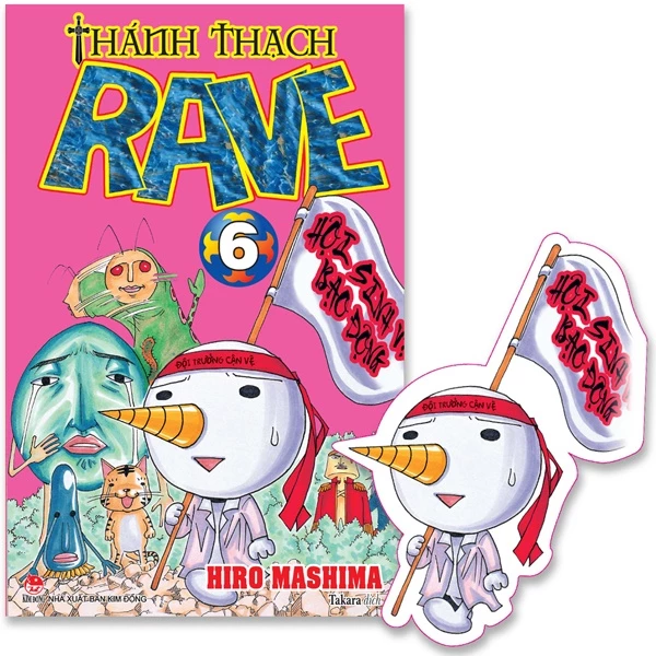 Sách Thánh Thạch Rave - Tập 6 - Tặng Kèm Bookmark Plue