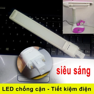 Bóng đèn Bàn LED Chống cận Siêu sáng, Siêu bền, Tiết kiệm điện 90% Đui G23 (dài 23cm)