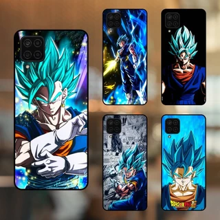 Ốp lưng điện thoại Samsung A12 viền đen Vegito Dragon Ball