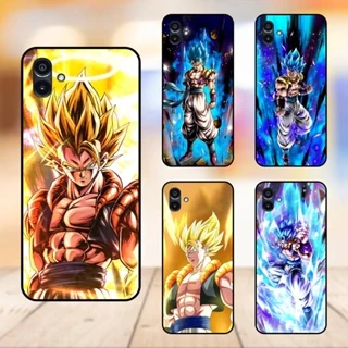 Ốp lưng điện thoại Samsung A04 viền đen Gogeta Dragon Ball