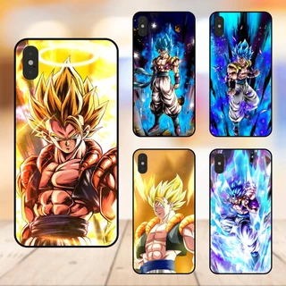 Ốp lưng điện thoại iPhone Xs Max viền đen Gogeta Dragon Ball