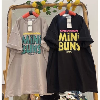 [Rẻ vô địch] Áo Thun Cotton 3158 Form Rộng Nam Nữ Unisex MINIBUNS