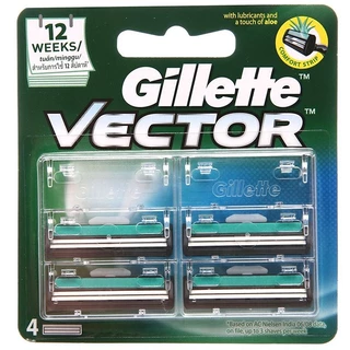 Gillette Vector lưỡi cạo râu 4s