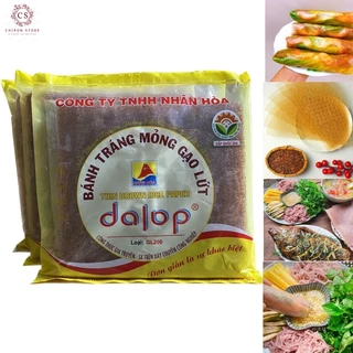 BÁNH TRÁNG GẠO LỨT MỎNG DALOP BÌNH ĐỊNH(BÁNH NHÚNG) 16x16cm