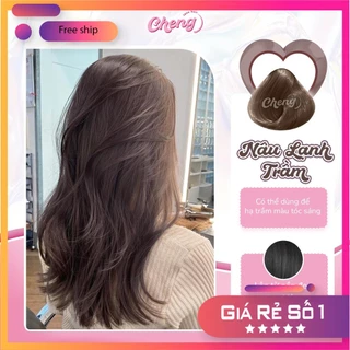 Thuốc Nhuộm Tóc Màu NÂU LẠNH TRẦM Không Tẩy | Chenglovehair, Chenglovehairs