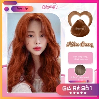 Thuốc Nhuộm Tóc Màu NÂU CAM Không Tẩy | Chenglovehair, Chenglovehairs