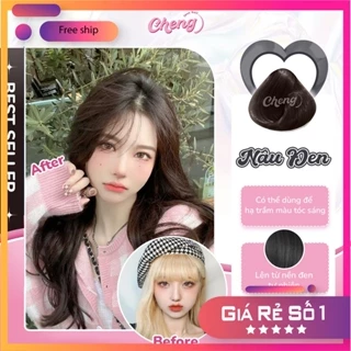 Thuốc Nhuộm Tóc Màu NÂU ĐEN Không Tẩy | Chenglovehair, Chenglovehairs