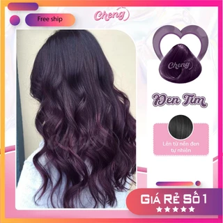 Thuốc Nhuộm Tóc Màu TÍM ĐEN Không Tẩy | Chenglovehair, Chenglovehairs