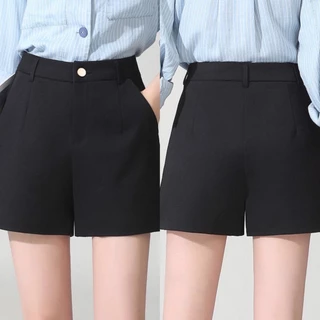 [HCM] Quần Đùi Nữ Quần Nữ Shorts Đen Cao Cấp Hàng Công Ty Xuất Khẩu