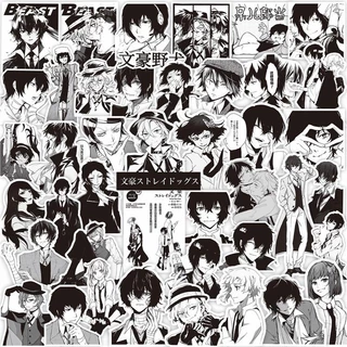 Miếng Dán Hình Anime Bungou Stray Dog Dazai Osamu Dazai Shuangkuro Nakahara Nakaya Merchandise Trang Trí Sổ Tay Nhật Ký  Văn hào lưu lạc Bungo Stray Dogs Dazai Osamu Dazai Atsushi Nakajima Atsushi