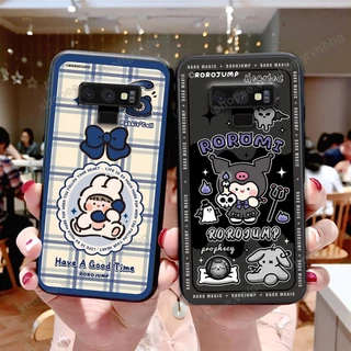 Ốp lưng Samsung Note 8 / Samsung Note 9 in mẫu gấu bo viền , smile mặt cười cực cute đẹp Tiến Minh