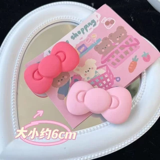 Kẹp Tóc Nơ Họa Tiết Sanrio Hello Kitty Dễ Thương