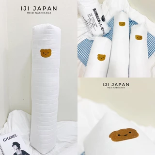Ruột gối ôm cotton Nhật Bản gấu teddy mềm mại êm ái 35x110cm Mịn Decor