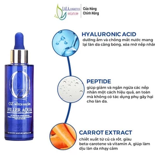 Serum Dưỡng Ẩm Căng Bóng Chống Chăn da Filler Aqua HA OZ WITCH RECIPE 60ml