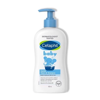 Sữa tắm gội dịu nhẹ 2in1 Cetaphil Baby 400ml