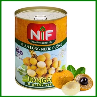 Nhãn ngâm nước đường NIF đóng lon 560g